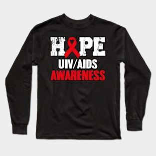 World Aids Day Costume Aids Hope HIV/AIDS Awareness Long Sleeve T-Shirt